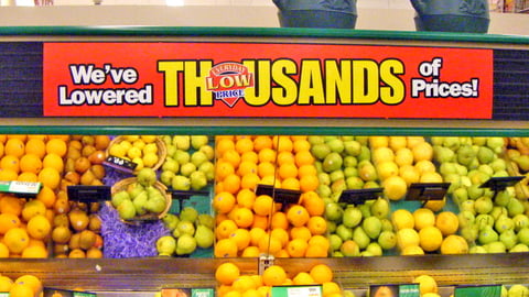 Giant Everyday Low Price In-Line Header