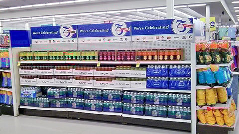 Meijer '75 Years of Savings' Gondola