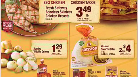 Safeway 'Cook It Once, Serve It Twice' Feature