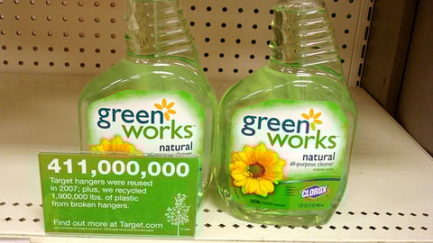 Target Sustainability Shelf Sign