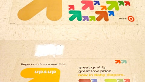 Target Up & Up Floor Clings