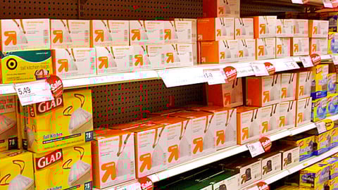 Target Up & Up Kitchen Bags Merchandising