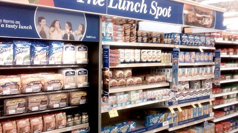 Meijer 'The Lunch Spot' In-Line Display