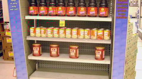 Rite Aid Food Endcap