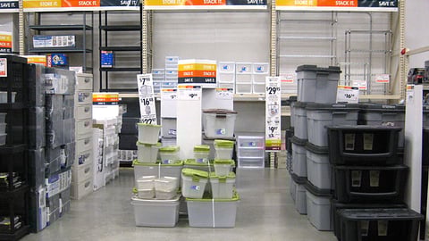 The Home Depot Storage Merchandising