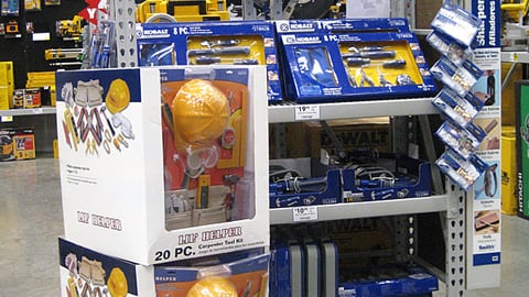 Lowe's Tool Kit Merchandising