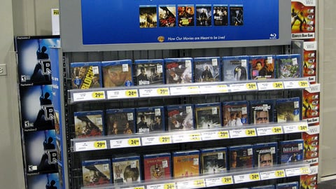Best Buy Blu-ray Floorstand Header