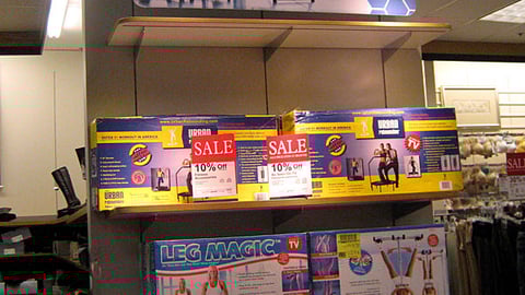 Kohl's 'Get Fit' Endcap