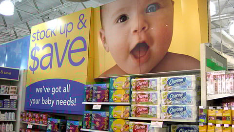 Toys "R" Us Baby Sale Gondola