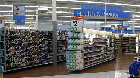Walmart Health and Beauty Department