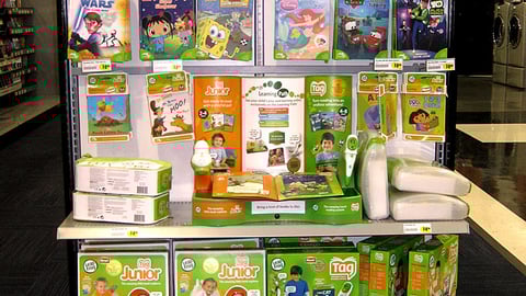 Best Buy LeapFrog Endcap