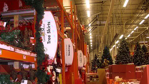 Home Depot Holiday Aisle Violators