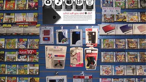 Nintendo Game Stop Hanging Sign