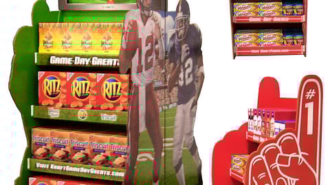 Kraft Game Day Greats Display Program