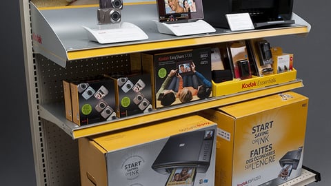 Kodak Interactive Endcap for Staples