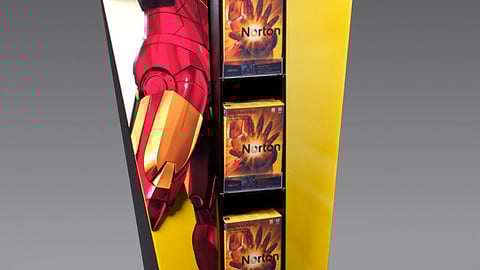 Symantec OfficeMax 'Iron Man 2' Shipper