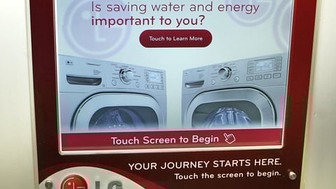 LG Interactive Appliance Kiosk