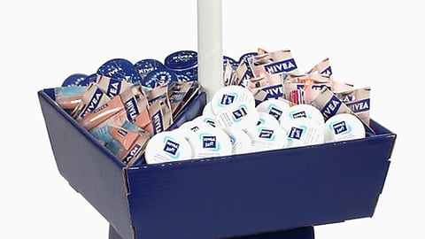 Nivea New Year's 2010 Floor Display