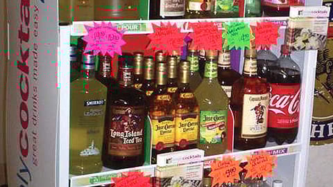 Simply Cocktails Floorstand