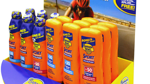 Banana Boat High SPF Counter Unit