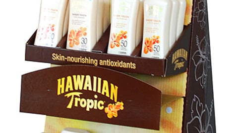 Best of Hawaiian Tropic Floorstand