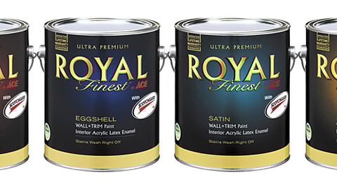 Royal Finest Paint Packaging