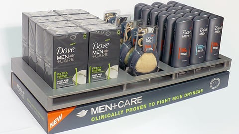 Dove Men+Care Mixed Shelf Tray