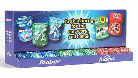 Cadbury Gum Walmart PDQ