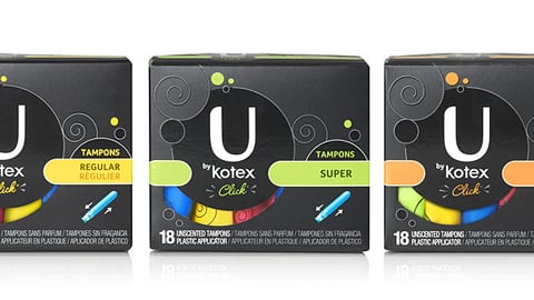 U by Kotex Packaging