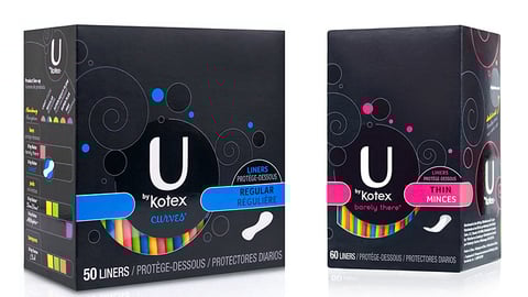 U by Kotex Packaging