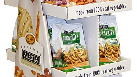 Alexia Crunchy Snacks 48-Count Floorstand