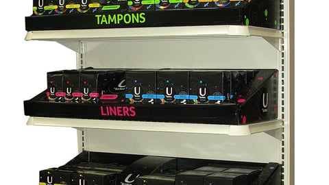 U by Kotex Target Endcap