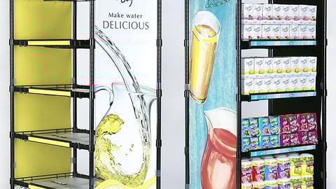 Kraft Beverage Expandable Display