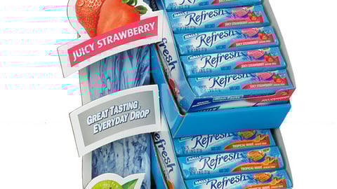 Halls Refresh Counter Unit