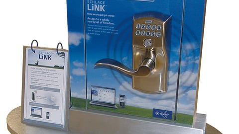 Schlage LiNK Countertop Display