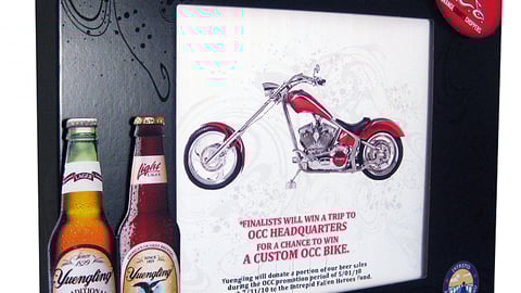 Yuengling Orange County Choppers Motion Display