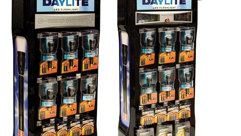 Duracell Double-Sided Roll Cart