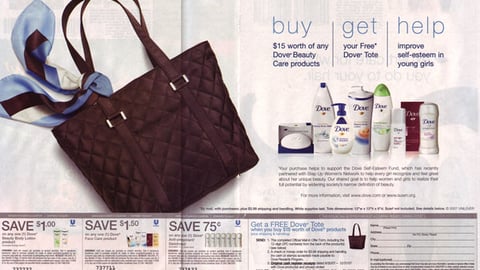 Dove 'Real Beauty' Incentive FSI