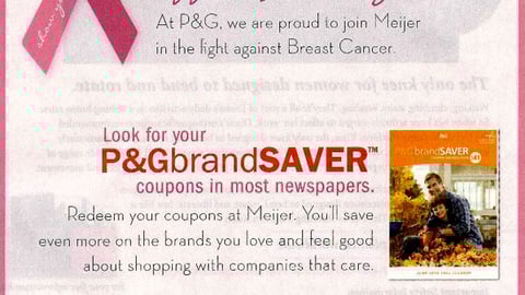 P&G/Meijer Co-Equity FSI