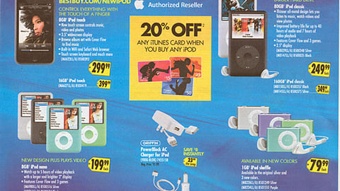 Best Buy iPod Feature