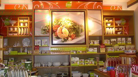 Kohl's Food Network Cookware Wall Display