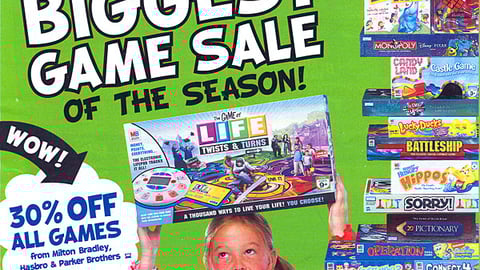 Toys "R" Us Monopoly Circular Cover