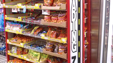 Frito-Lay 'Loading Zone' Endcap
