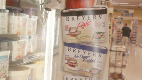 Breyer's Aisle Violator