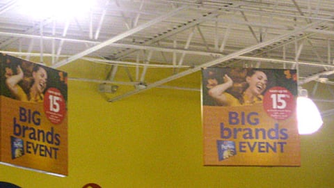PetSmart 'Big Brands Event' Ceiling Banners