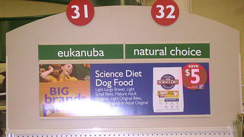 PetSmart 'Big Brands Event' Endcap Header