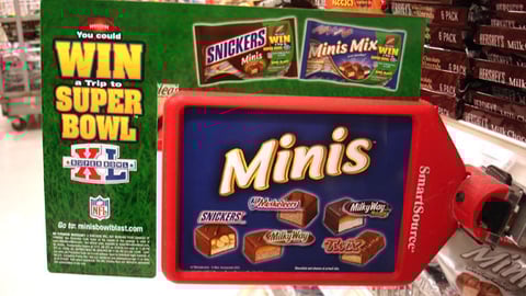 Masterfoods Football Promo Shelf Talker