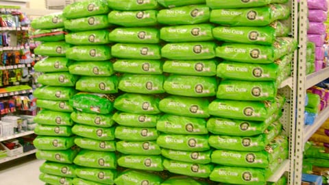 Walmart Purina Dog Chow Endcap