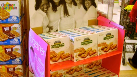 General Mills 'Pink Together' Shipper