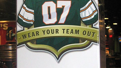 Dick's Sporting Goods 'Fan Friday' Rack Sign